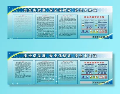 非煤矿山安全生产户外宣传图片