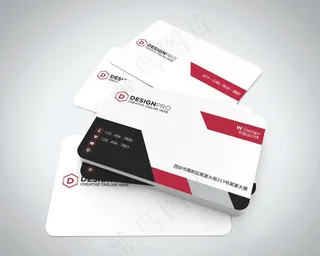 名片效果图样机图片