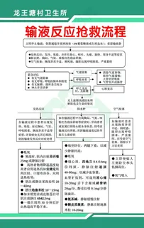 输液反应抢救流程图图片 输液反应抢救流程图图片