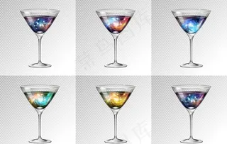 星空鸡尾酒图片