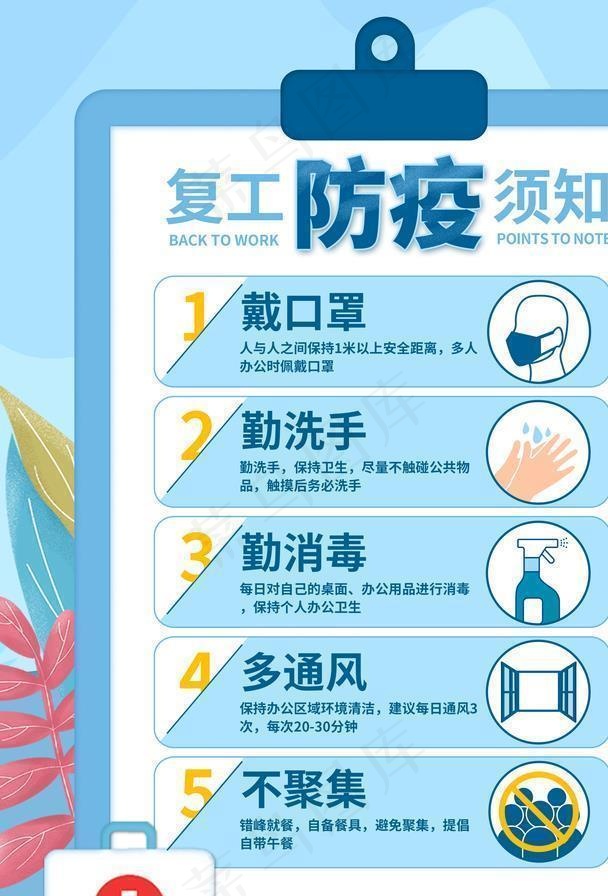 防疫须知图片