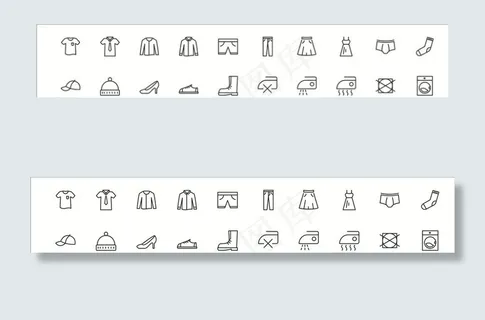 服饰图标图片