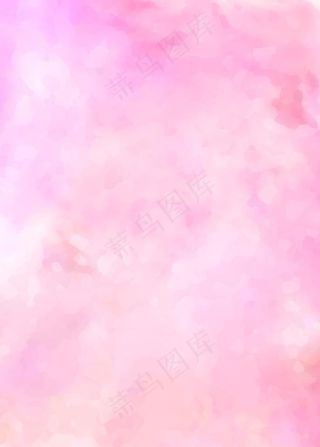 唯美水彩粉色渲染梦幻壁纸背景图片
