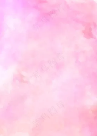 唯美水彩粉色渲染梦幻壁纸背景图片