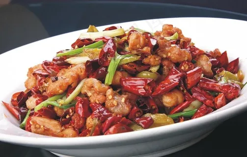 干煸辣子鸡图片 干煸辣子鸡图片