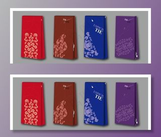 中国风手提袋效果模板图片