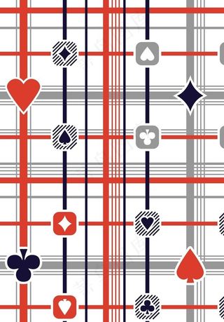 时尚几何图案卡通AI图形图片