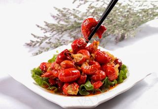 麻辣小龙虾虾尾图片