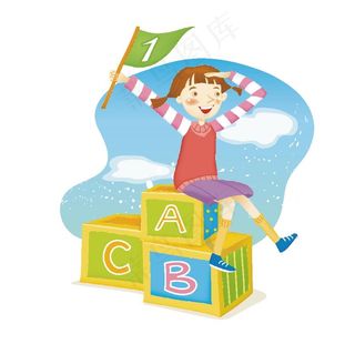 矢量卡通学习教育元素图片