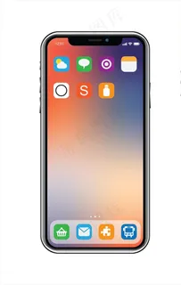 智能手机矢量素材图片