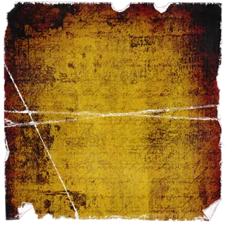 黄色残破磨损纸纹背景图片