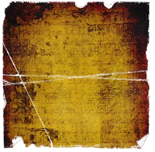 黄色残破磨损纸纹背景图片