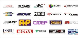 汽车改装件各种品牌的标志图片