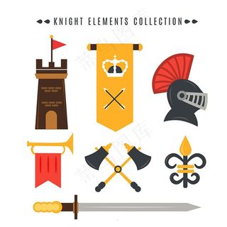 盔甲骑士元素图片