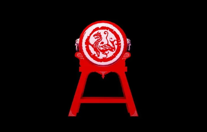 中国龙鼓图片