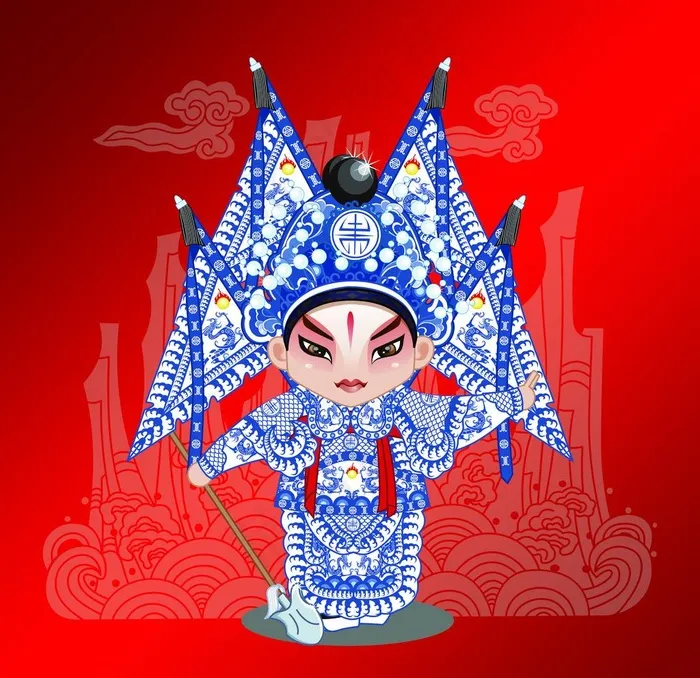 脸谱图片(4961X4961(DPI:200))psd模版下载