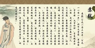 苏轼简介图片