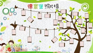 汉堡店照片墙图片