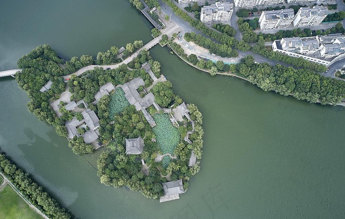 绍兴鉴湖图片