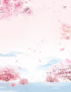 樱花背景图片 樱花背景图片