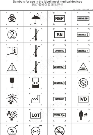 医疗器械包装图示符号图片