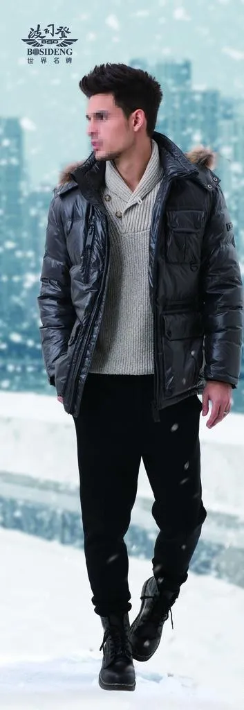 羽绒服海报图片
