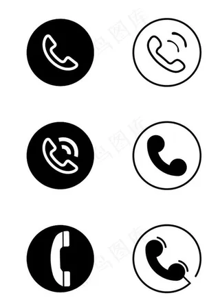 电话图标图片