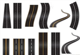 道路矢量图片