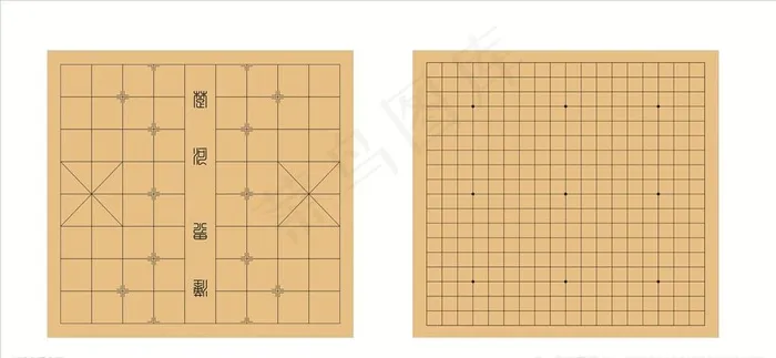棋盘矢量图片cdr矢量模版下载