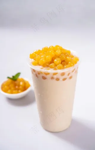 黄金珍奶茶图片