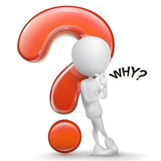 思考问题的商务人物图片