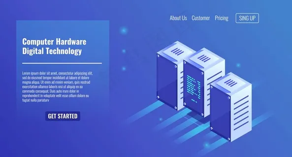 计算机硬件服务器机房数字技术图片