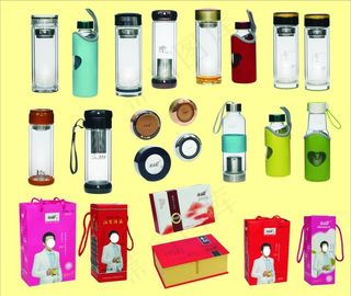 玉金晶玻璃杯图片