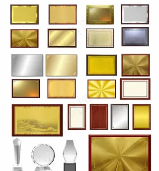 铜牌奖牌背景图片