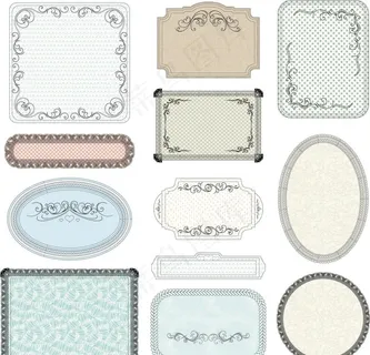 卡通文本框图片