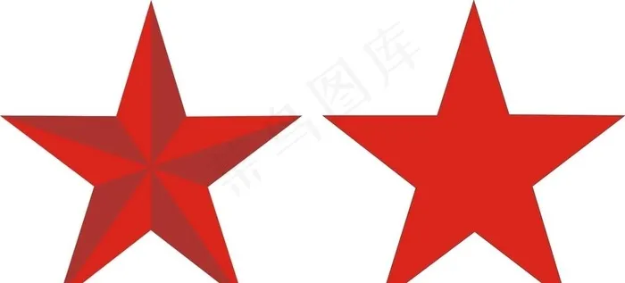 五角星图片cdr矢量模版下载