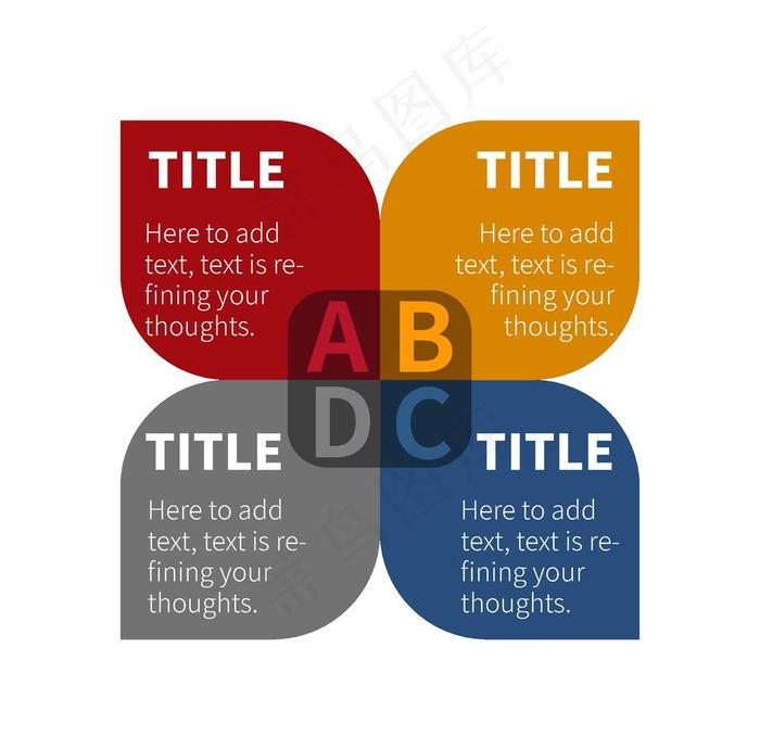 四叶草素材图片