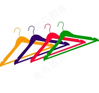 衣架矢量图图片