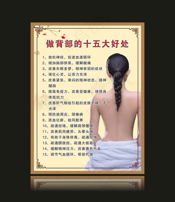 做背部的十五大好处图片
