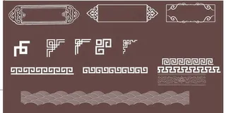 中式边框图片
