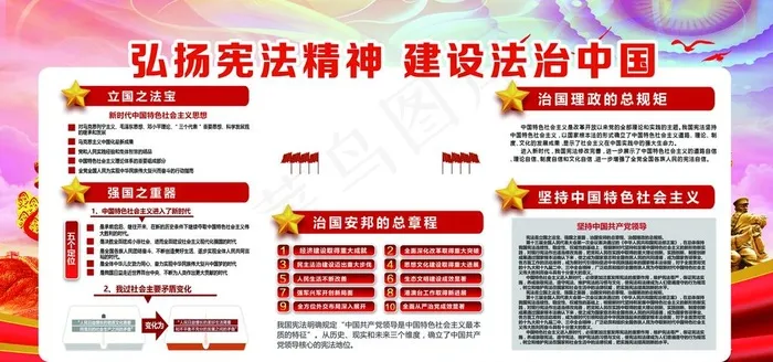 宪法图片(3402X1701(DPI:72))psd模版下载