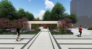 居住区景观图片