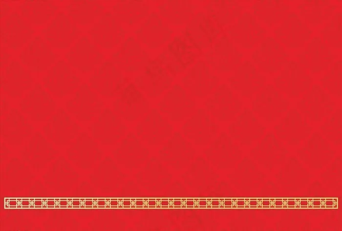 新中式底纹花边图片cdr矢量模版下载