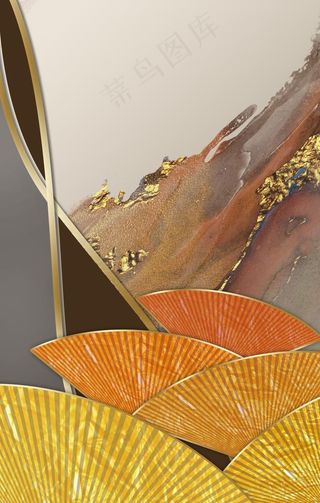 中式古典晶瓷装饰画图片