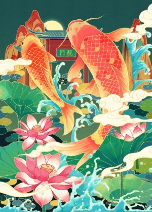 新年插画图片