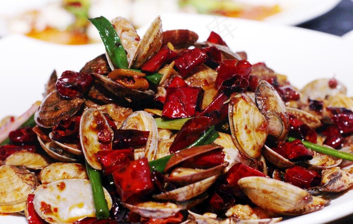 香辣花甲图片