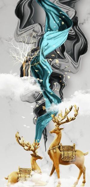 玄关 走道 装饰画 挂画 晶瓷图片