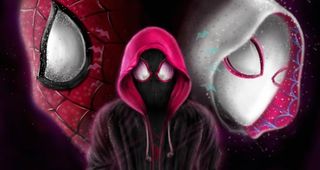 动漫卡通人物插画背景图片