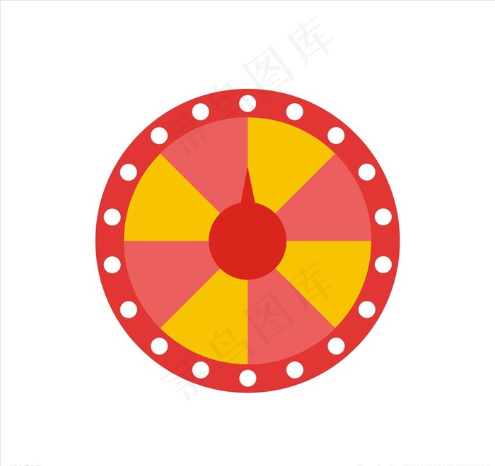 转盘 抽奖图片cdr矢量模版下载