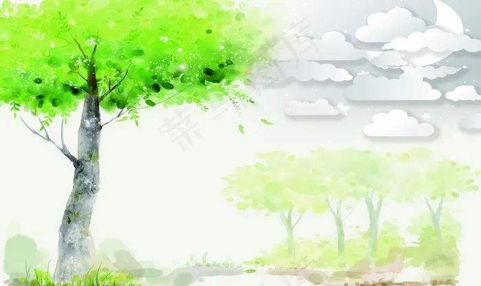 电视背景墙图片(9071X5669(DPI:72))psd模版下载